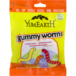 Photo of Yum Earth Organics Gummy Worms 70g