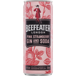 Photo of Beefeater London Pink Strawberry Gin And Soda