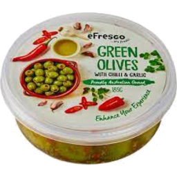 Photo of Ausfrsh Olive Green Chilli/Garic150gm