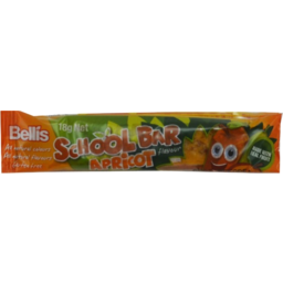 Photo of Bellis Apricot School Bar 18g