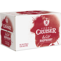 Photo of Vodka Cruiser Wild Rasberry Bottles