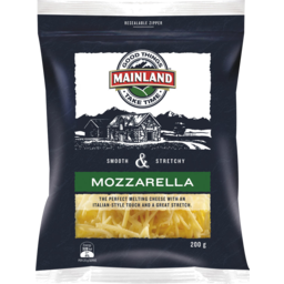 Photo of Mainland Mozzarella Grated Cheese 200 G 