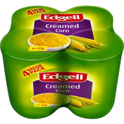 Photo of Edgell Creamed Corn Value Pack 4 X 125gm