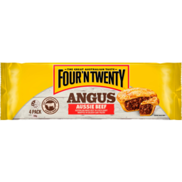Photo of Four N Twenty Angus Aussie Beef Pies 4 Pack 700g