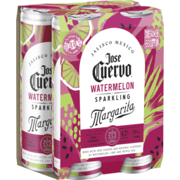 Photo of Jose Cuervo Watermelon Sparkling Margarita Cans