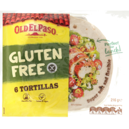 Photo of Old El Paso Gluten Free Tortilla 6 Pack 216g