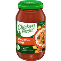 Photo of Chicken Tonight Sweet & Sour Simmer Sauce 520g