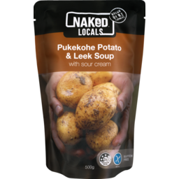 Photo of Naked Locals Soup Pukekohe Potato & Leek 500g
