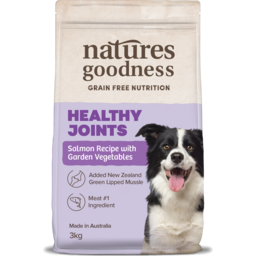 Photo of Natures Goodness Grain Free Adult Dry Dog Food Healthy Joints Salmon With Garden Vegetables 3kg 3kg