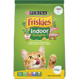 Photo of Purina Friskies Adult Indoor Delights Dry Cat Food 2.5kg
