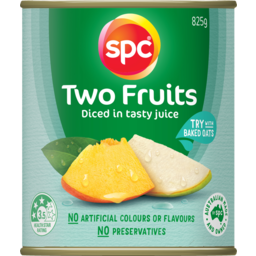 Photo of Spc Two Fruits In Juice 825gm
