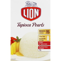 Photo of Lion Tapioca Pearls 375gm
