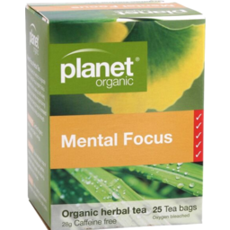 Photo of Tea - Herbal - Mental Focusplanet Organic Tbag