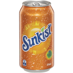 Photo of Sunkist Orange Soft Drink Can