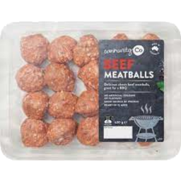 Photo of Comm Co Meatballs Beef