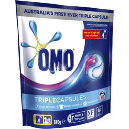 Photo of Omo Laundry Liquid Unit Dose Triple Active Capsules