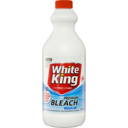 Photo of White King Premium Bleach Regular 1.25l
