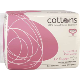 Photo of Cottons Napkins Ultra Thin Wings Supers