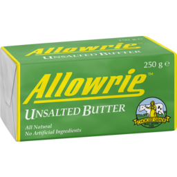 Photo of Allowrie Unsalted Butter 250g