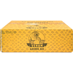 Photo of Venom Golden Ale Can 330ml 24 Pack
