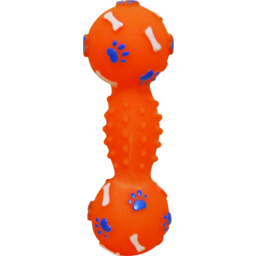 Photo of Essentially Pets Rubber Bone Dog Toy Single