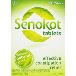 Photo of Senokot Laxative Tablets 100 Pack