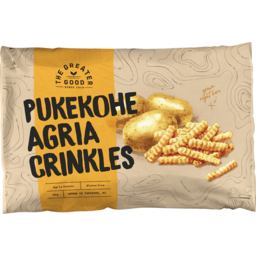 Photo of The Greater Good Pukekohe Fries Agria Crinkles Gluten Free