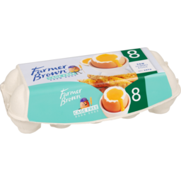 Photo of Farmer Brown Eggs Barn Size 8 10 Pack 