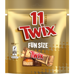 Photo of Twix Milk Chocolate Caramel Biscuit Party Share Bag 11 Pieces