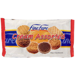 Photo of Fine Fare Biscuit Cream Assorted 500gm