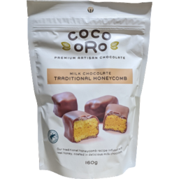 Photo of Coco Oro Milk Chocolate Traditional Honeycomb