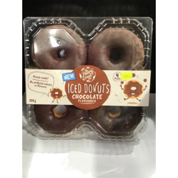 Photo of The Happy Donut Co. Donuts Iced Chocolate 4pk 230gm