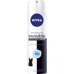 Photo of Nivea Deodorant Invisible Black And White Pure 150ml