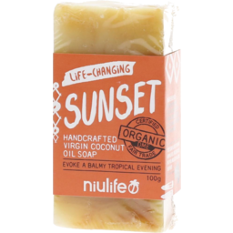 Photo of Niulife Coconut Soap Bar Sunset 100g
