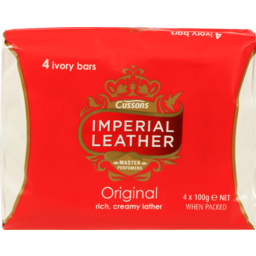 Photo of Cussons Imperial Leather Luxurious Original Bar Soap 4x100g