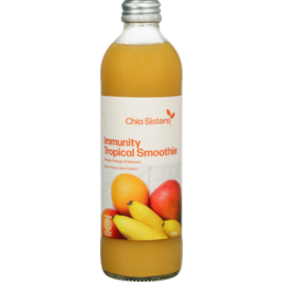 Photo of Chia Sisters Immunity Tropical Smoothie Mango, Orange & Banana 350ml