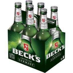 Photo of Becks 6pk Bottles 330ml