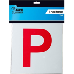 Photo of Jackhammer P Plate Red