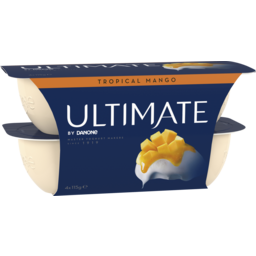Photo of Ultimate By Danone Mango Yoghurt 4x115g 4.0x115g