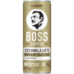 Photo of Boss Coffee RTD Iced Vanilla Latte 237ml