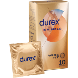 Photo of Durex Invisible Wide Fit Condoms Pack Of 10 10pk
