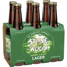Photo of Stone & Wood Green Coast Lager Stubbies