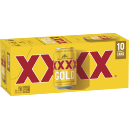 Photo of XXXX Gold Cans