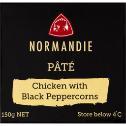 Photo of Normandie Chicken With Black Peppercorns Pate 150g