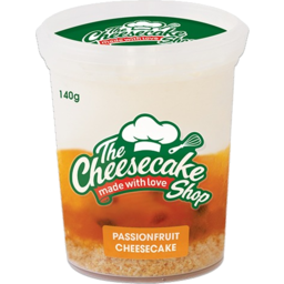 Photo of The Cheesecake Shop Passionfruit Cheesecake Dessert Cups 140g