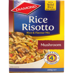 Photo of Diamond Rice Risotto Mushroom Rice & Flavour Mix