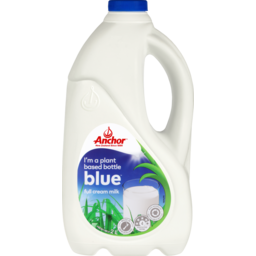 Photo of Anchor Fresh White Milk Blue In A Plant-Based Bottle