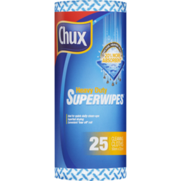 Photo of Chux Superwipes Heavy Duty Cleaning Cloths 25 Pack