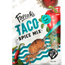 Photo of Farrahs Spice Mix Mexican Taco 35g