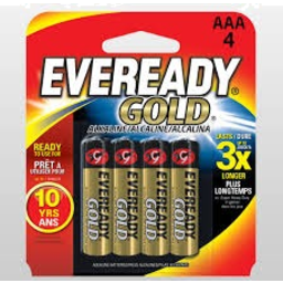 Photo of Eveready Gold Aaa A92 4pk